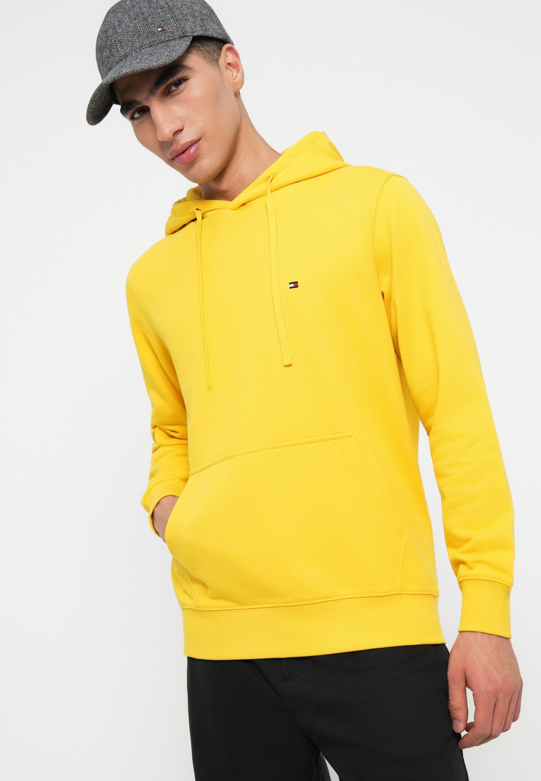 FLAG EMBROIDERY TERRY DRAWSTRING HOODY Media 5