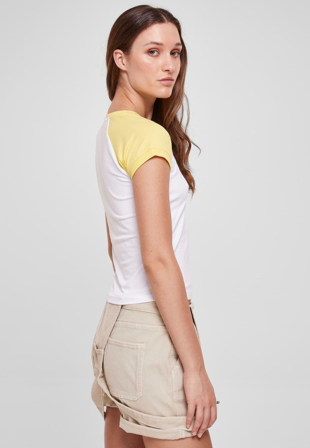 Urban Classics STRETCH SHORT RETRO BASEBALL TEE