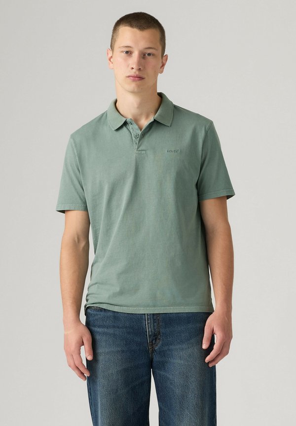Levi's® AUTHENTIC POLO - Polo shirt - stones throw mineral greens