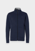 TOM TAILOR STAND-UP SWEAT JACKET - Zip-up sweatshirt - sky captain blue