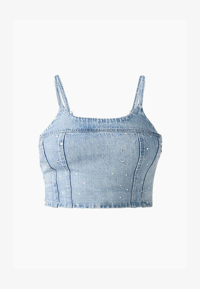Levi's® JADINE DENIM CAMI TANK - Top - dazzle me