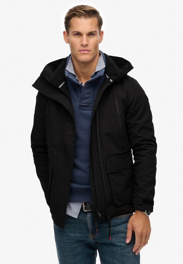 Superdry & Co Summer jacket - stealth black
