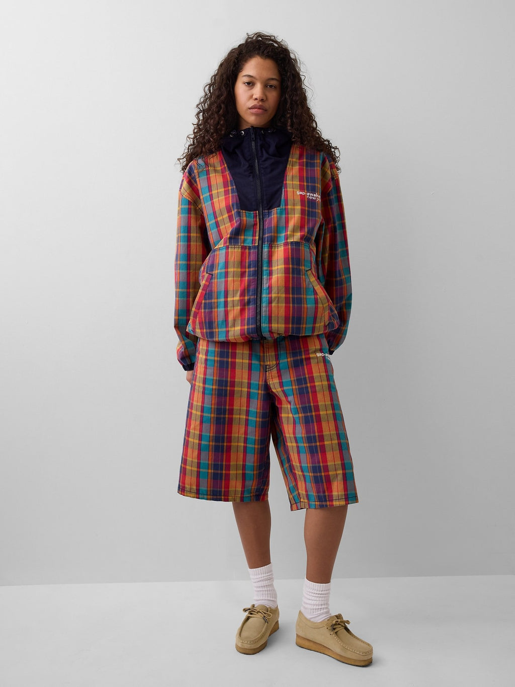 GAP GAP AWAKE NY OVERSIZED REVERSIBLE CANVAS JACKET