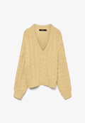 Vero Moda Knitted VMDREAM Knitted - Jumper - pale banana