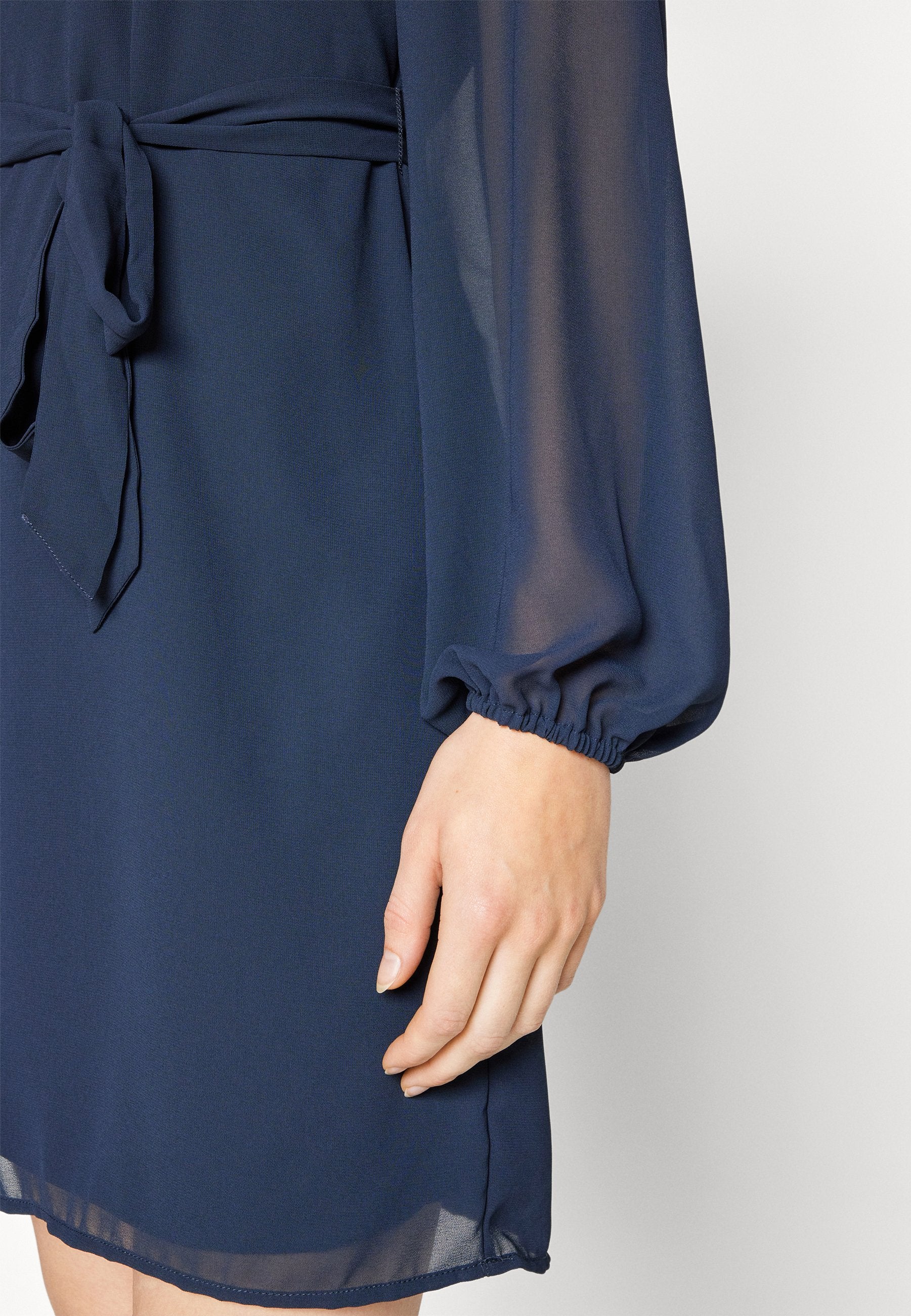 VILA VISANNE NEW FLOUNCE SLEEVES SHORT DRESS