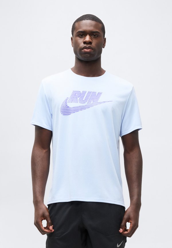 Nike Performance MILER RUN ENERGY - Sports T-shirt - hydrogen blue/lapis