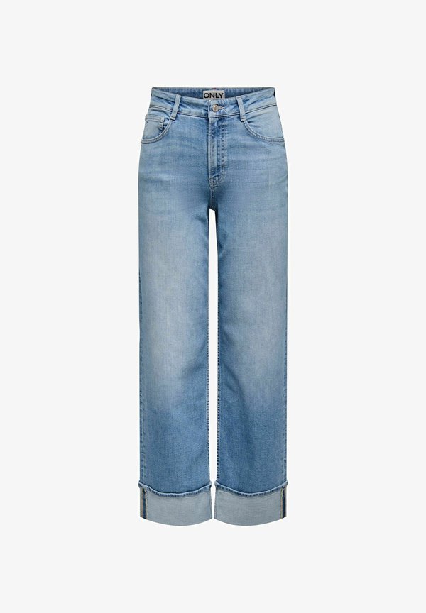 ONLY Wide-fit ONLMERCER High waist Wide Leg Fit - Wide Leg - light blue denim