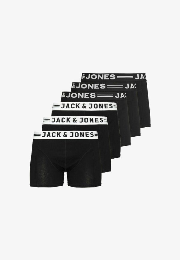 Jack & Jones RETRO 6ER PACK SENSE - Trunks - schwarz mix
