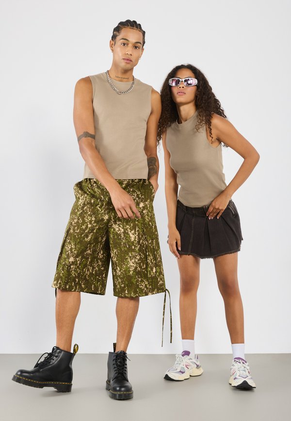 YOURTURN by Zalando BASIC RIB MUSCLE TANKS UNISEX 2 PACK
