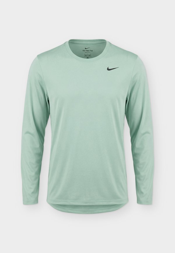 Nike Performance TEE RESET - Long sleeved top - steam/black