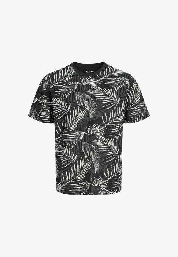 Jack & Jones T- - Print T-shirt - black