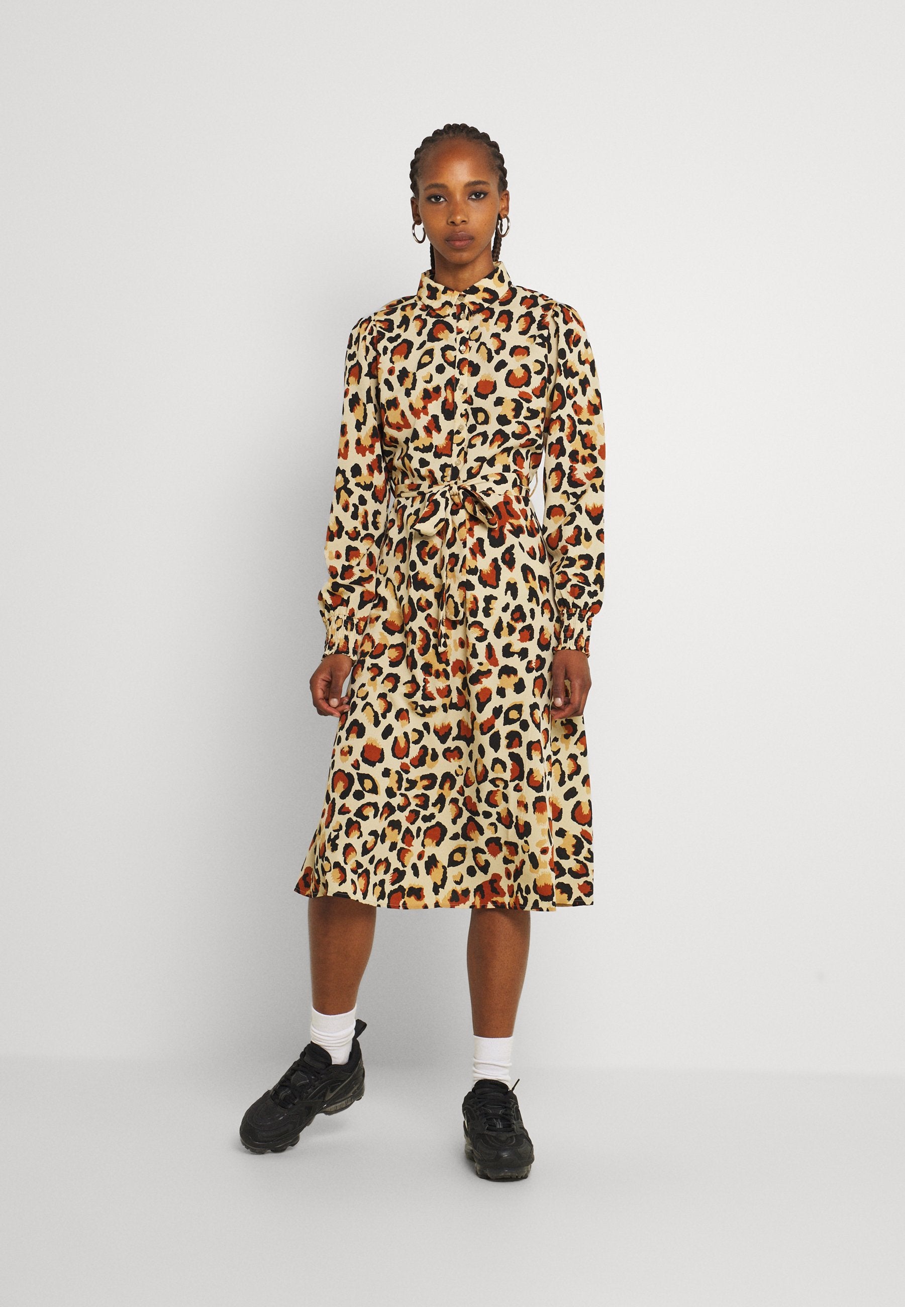 Pieces PCFALISHI MIDI SHIRT DRESS