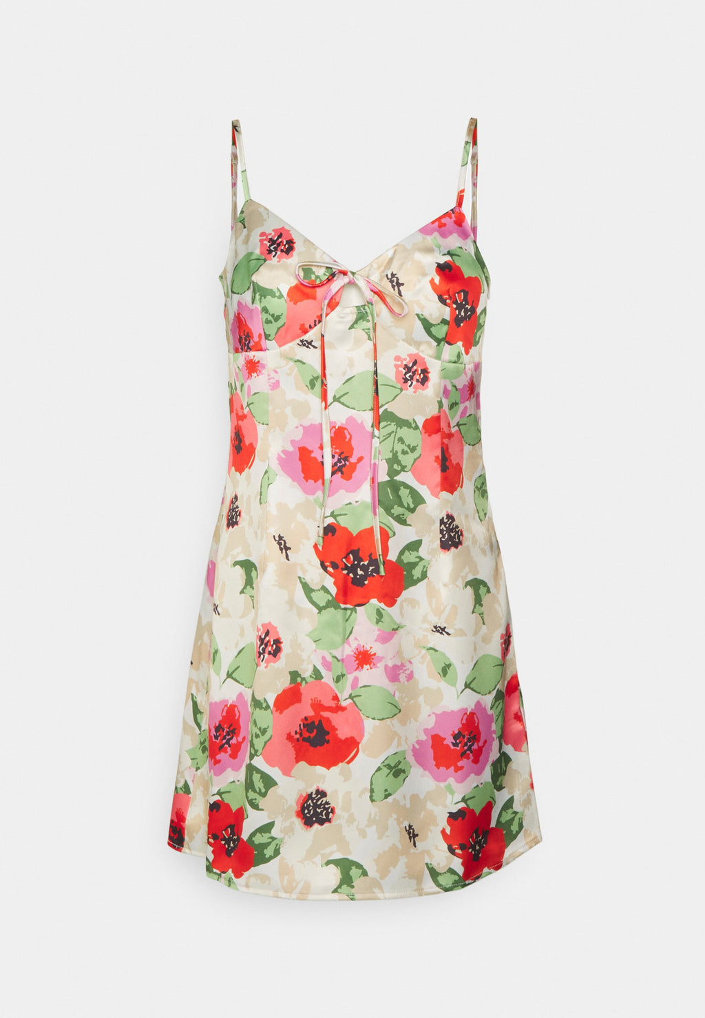 NA-KD JASMIN AZIZAM THIN STRAP MINI DRESS