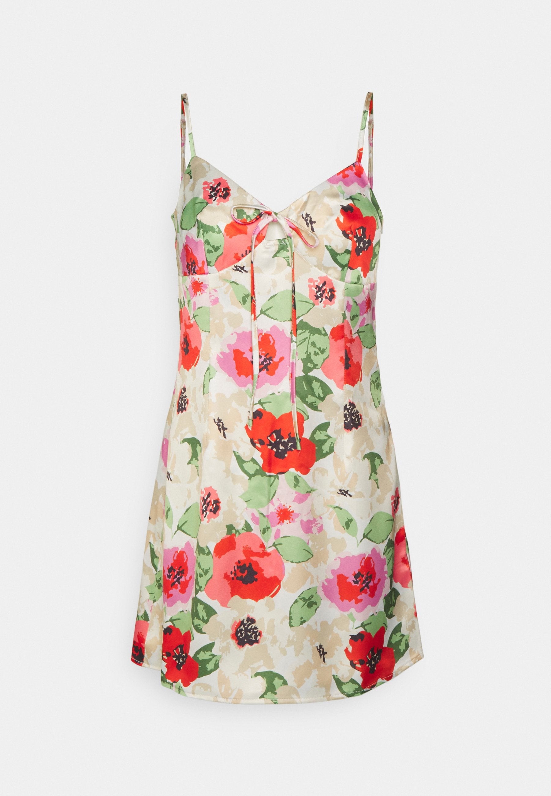 NA-KD JASMIN AZIZAM THIN STRAP MINI DRESS