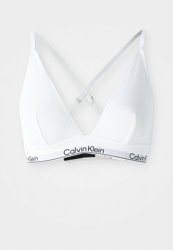 Calvin Klein Underwear UNLINED ICON - Triangle bra - white