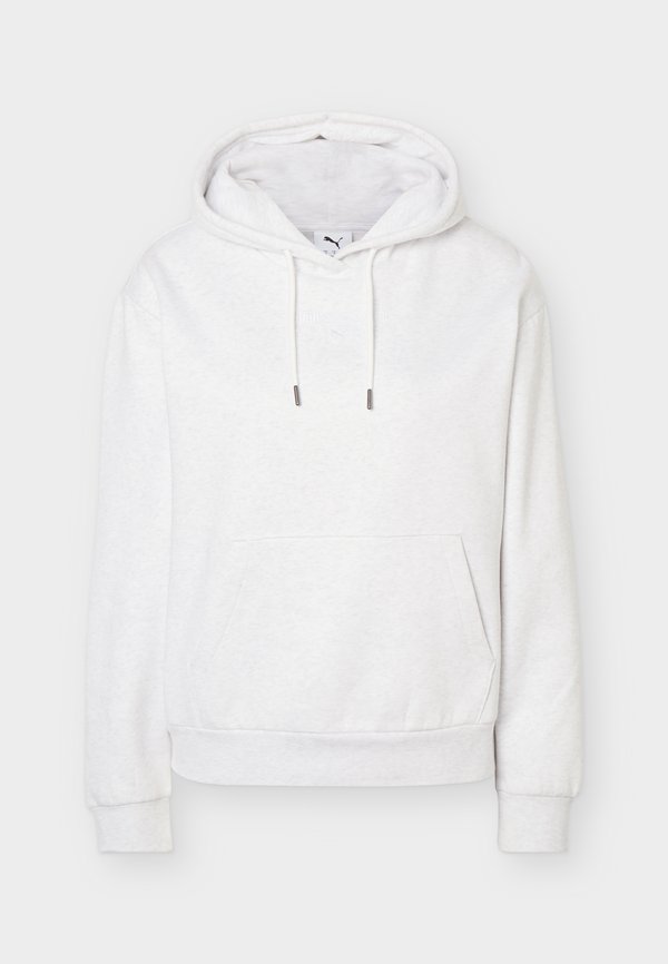 Puma CLASS STANDARD HOODIE - Hoodie - white glow heather