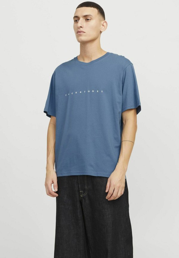 Jack & Jones JJESTAR JJ TEE SS NOOS - Print T-shirt - oceanview