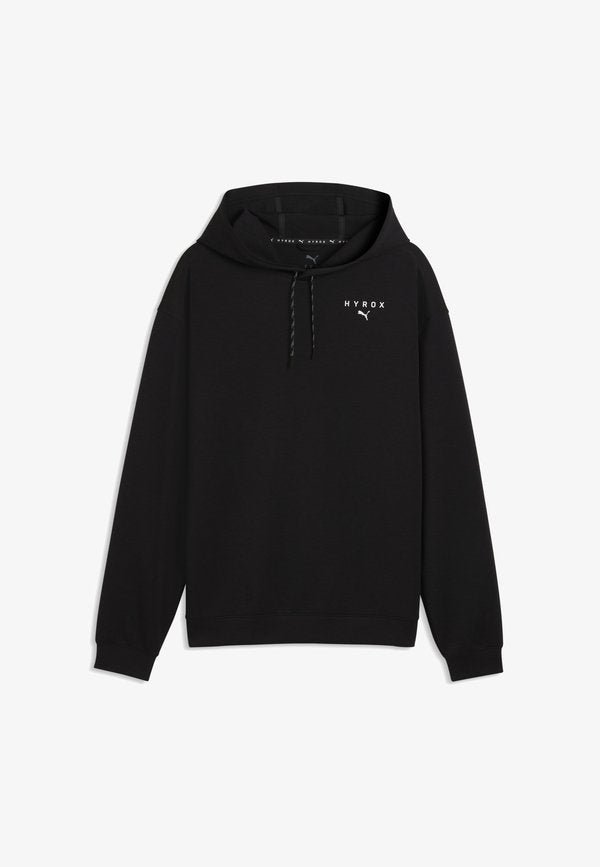 Puma M PUMA X HYROX CLOUDSPUN HOODIE - Hoodie - black