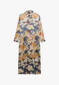 Superdry & Co SUPERDRY SATIN PRINT FLORAL MAXI SHIRT DRESS.. - Maxi dress - daisenoki multi floral