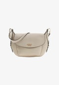 Guess MARSHA FLAP SHOULDER - Handbag - light taupe