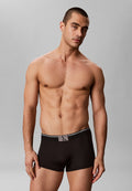 Calvin Klein CALVIN KLEIN LOW RISE TRUNKS - GRAPHIC MONOGRAM MICRO - Trunks - black