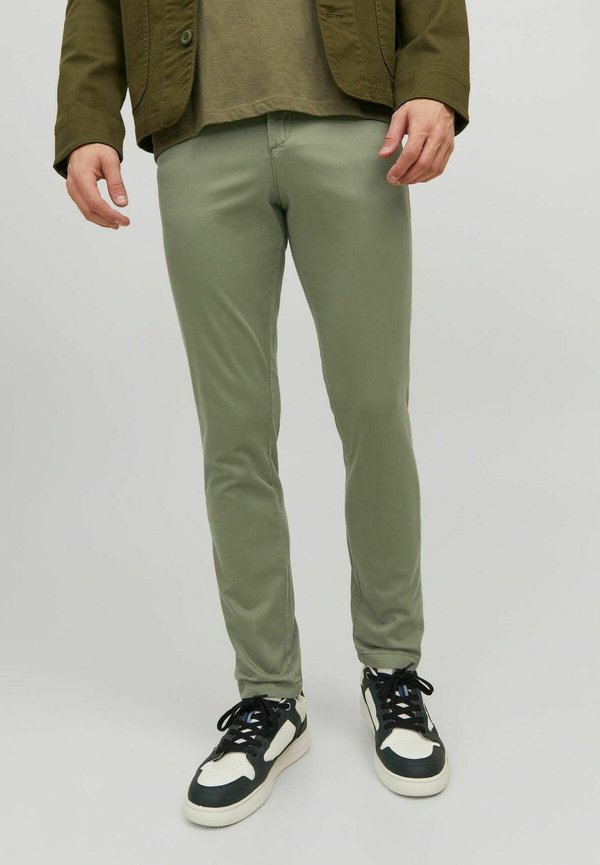 Jack & Jones STRETCH KONISCHER SCHNITT - Chinos - grün