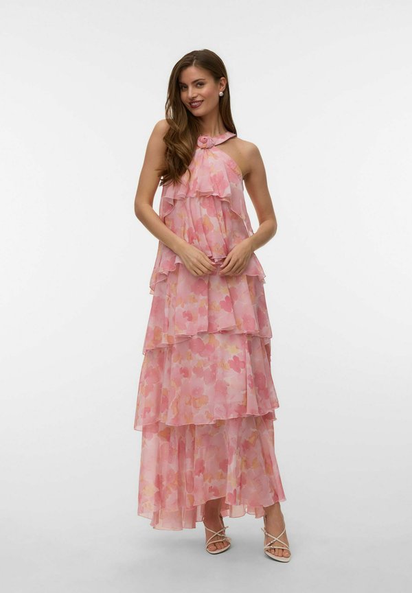 Vero Moda VMFELICIA SL RUFFLE MAXI DRESS EXP - Maxi dress - wing
