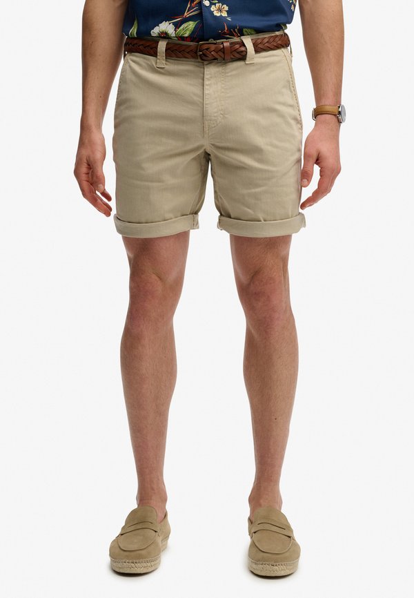 Superdry & Co SUPERDRY UTILITY CHINO SHORTS.. - Shorts - overcast beige