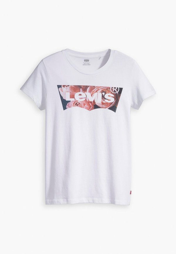 Levi's® THE PERFECT TEE - Print T-shirt - white