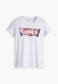 Levi's® THE PERFECT TEE - Print T-shirt - white