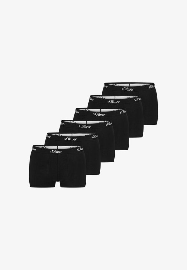 s.Oliver 6 PACK - Trunks - schwarz