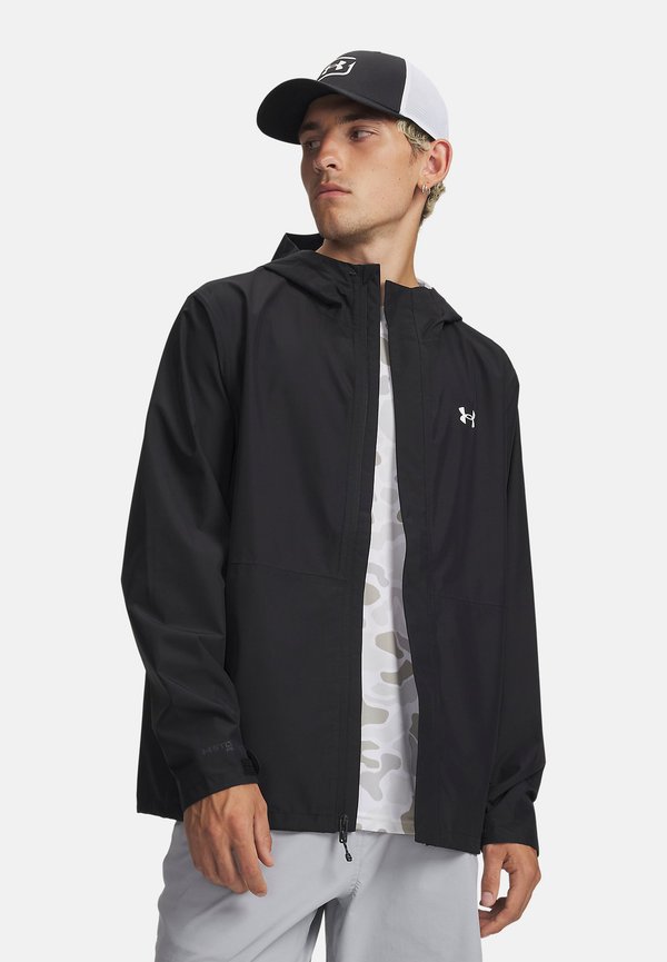 Under Armour CLOUDSTRIKE - Hardshell jacket - black /white