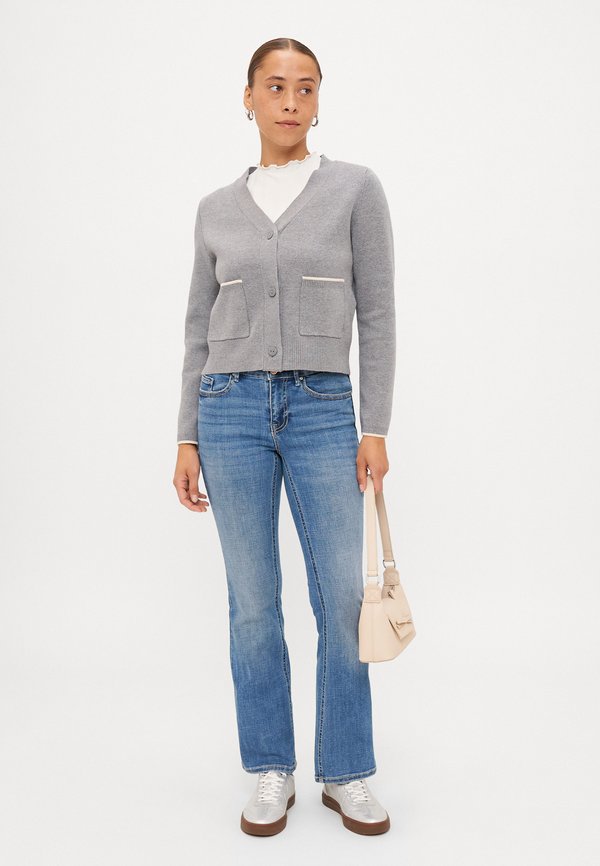 Vero Moda Petite VMGOLD V NECK CONTRAST CARDIGAN