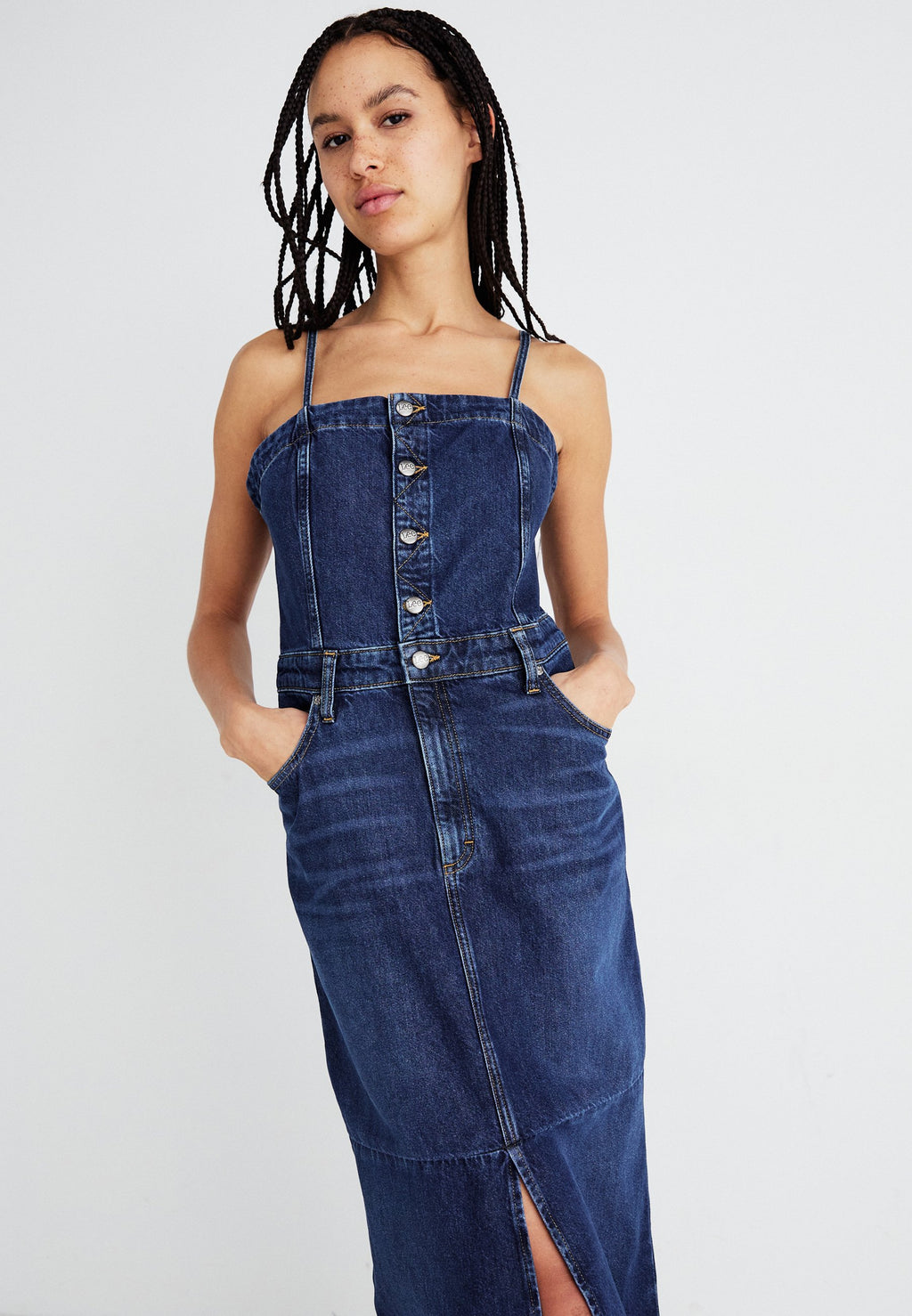 Lee MAXI DENIM DRESS