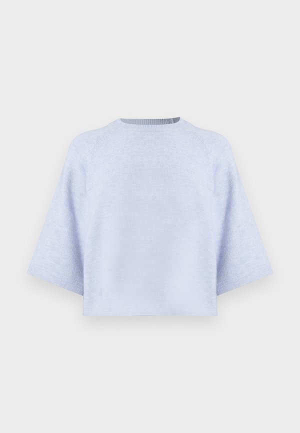 ONLY ONLSIMONI 3/4 PULLOVER KNT NOOS - Jumper - blue/melange