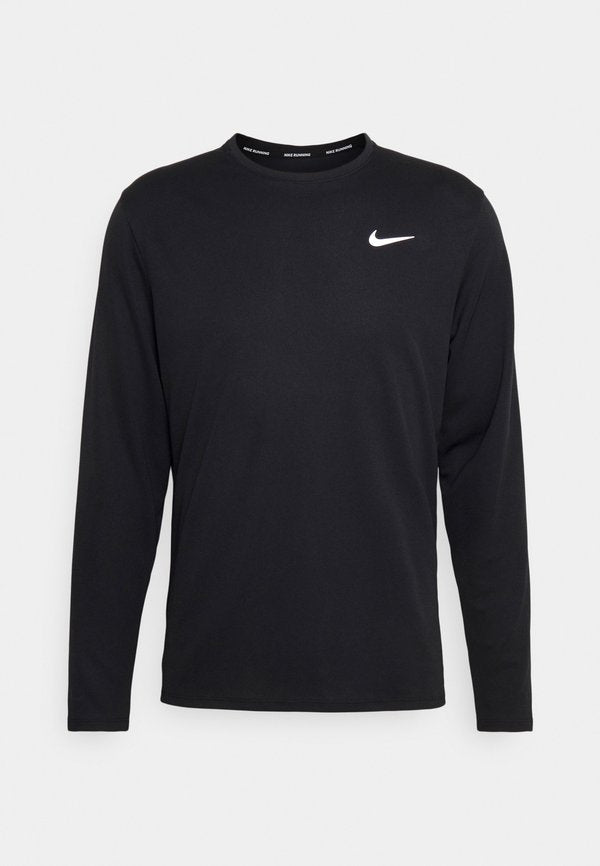 Nike Performance MILER TOP - Long sleeved top - black