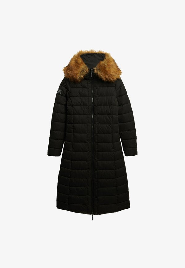 Superdry & Co SUPERDRY ARCTIC LONGLINE PUFFER COAT.. - Winter coat - black