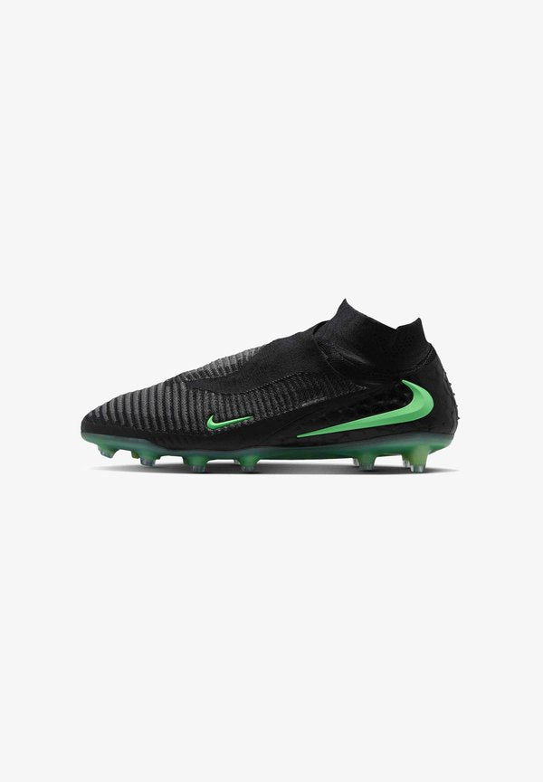 Nike Performance NIKE PERFORMANCE ARTIFICIAL-GRASS FOOTBALL BOOT PHANTOM 6 HIGH ELITE - Football boots artificial grass - black black illusion green