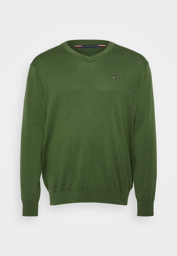 Tommy Hilfiger ESSENTIAL V NECK - Jumper - mountain pine