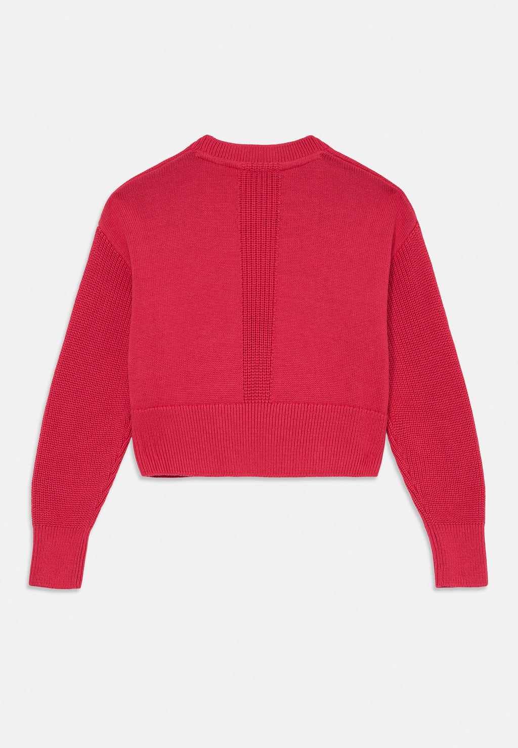 LOGO EMBROIDERY RELAXED CREW NECK JUMPER Media 2