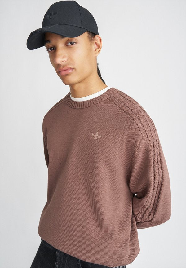 adidas Originals CREW - Jumper - earth strata