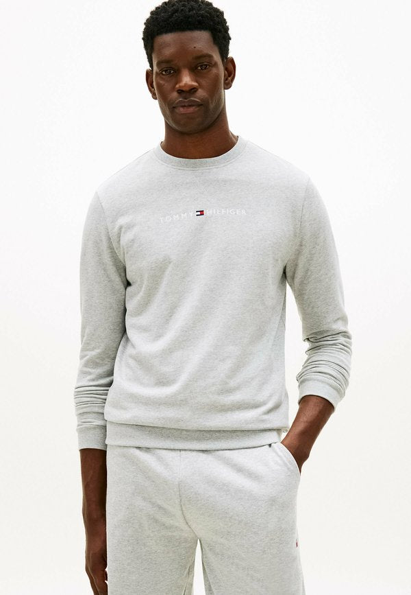 Tommy Hilfiger ORIGINAL - Pyjama top - ice grey heather