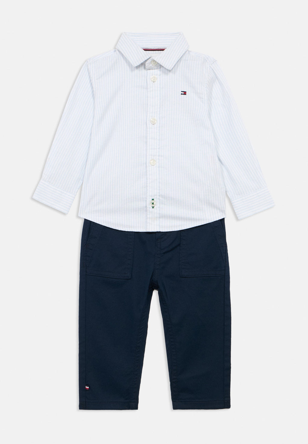 ESSENTIAL STRIPE SHIRT AND CHINOS GIFT BOX Media 1