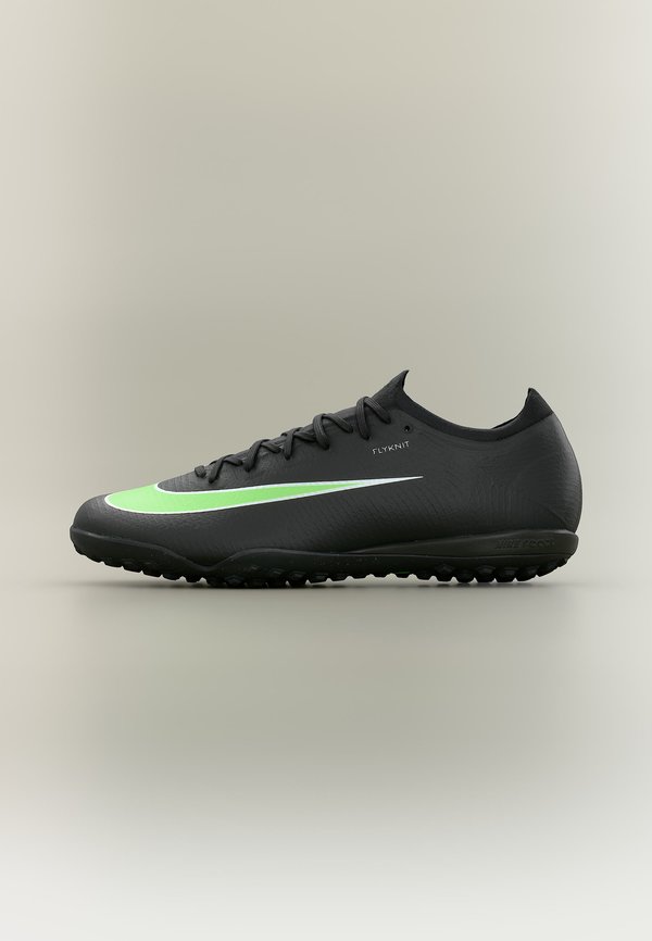Nike Performance VAPOR 17 PRO UNISEX - Turf football boots - black/illusion green