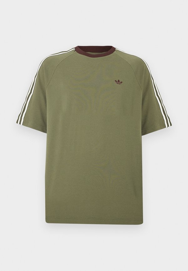 adidas Originals Print T-shirt - olive strata