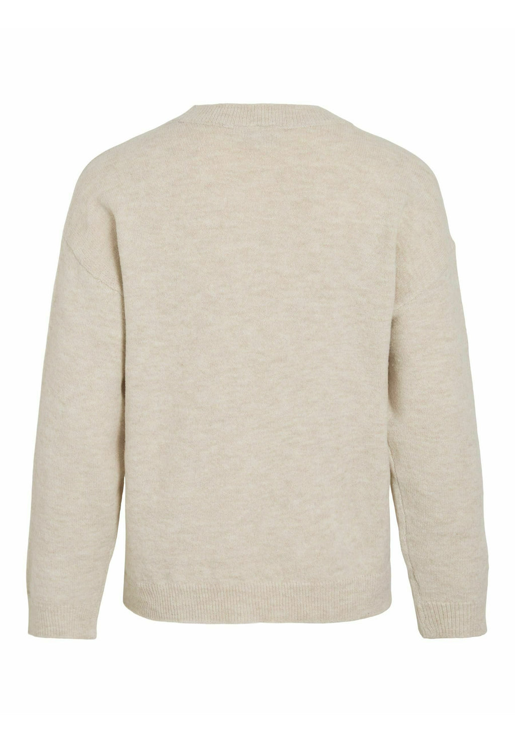 VILA VILIGA L/S O-NECK KNIT TOP - NOOS