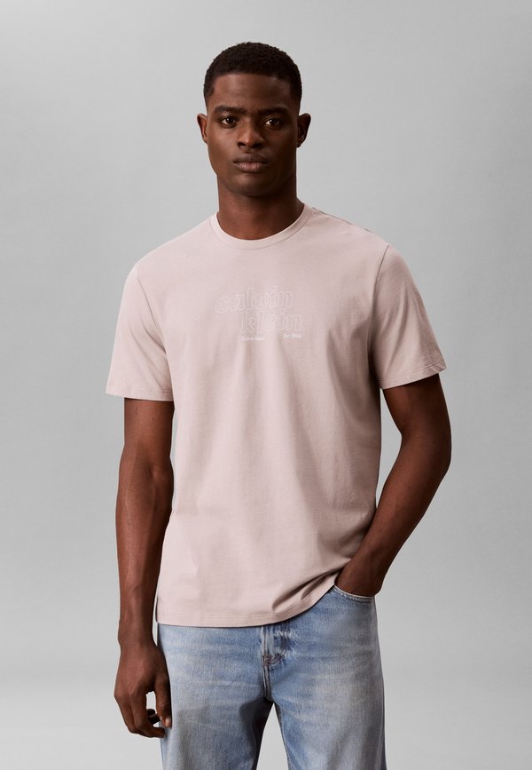 Calvin Klein Jeans REGULAR FIT T-SHIRT - Print T-shirt - atmosphere