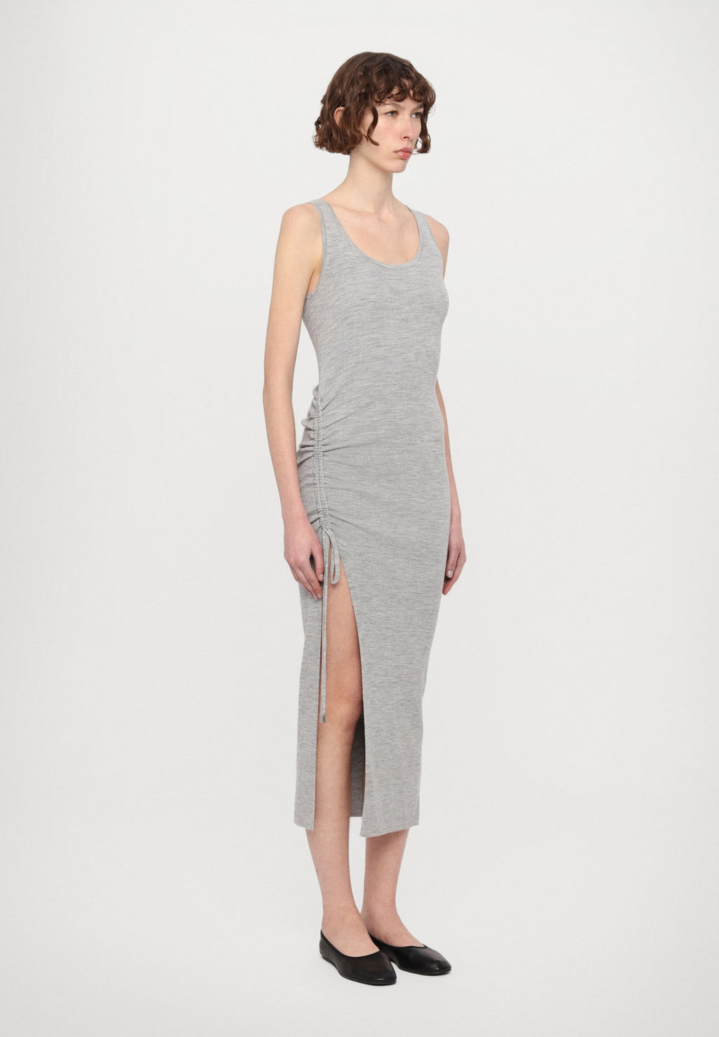 MICHAEL Michael Kors RUCHED SCOOP TANK