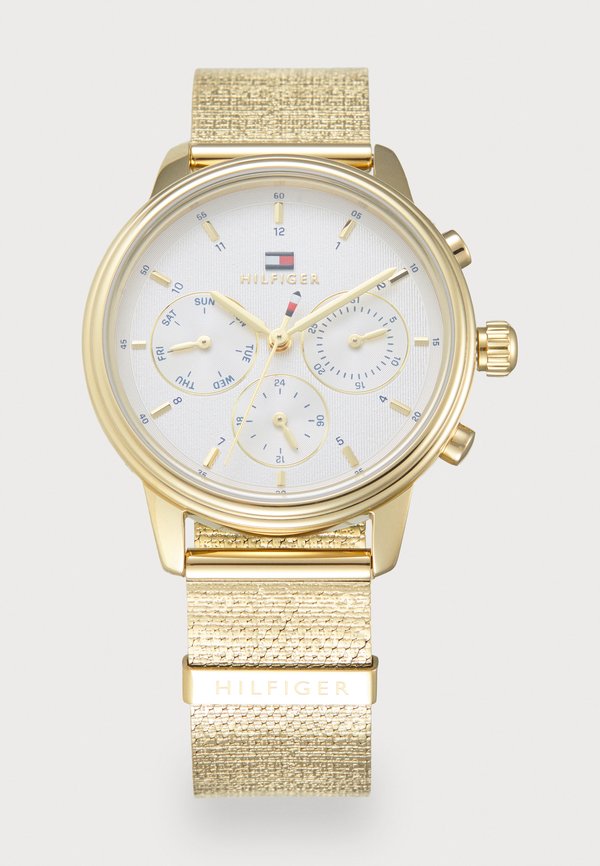 Tommy Hilfiger BLAKE - Watch - gold-coloured/white