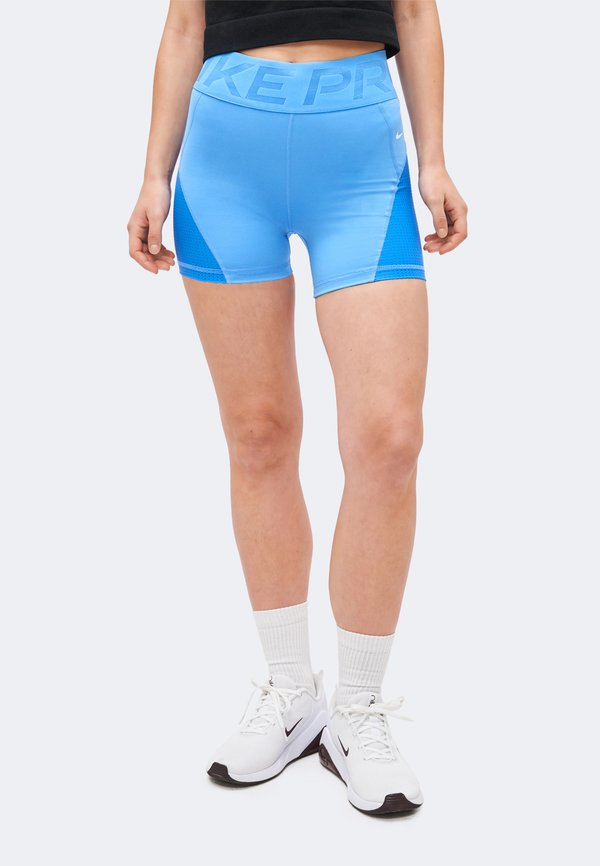Nike Performance SCULPT SHORT  - Leggings - university blue/light photo blue/white